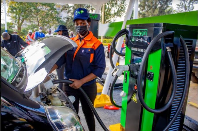 Electric Vehicle Charging Station